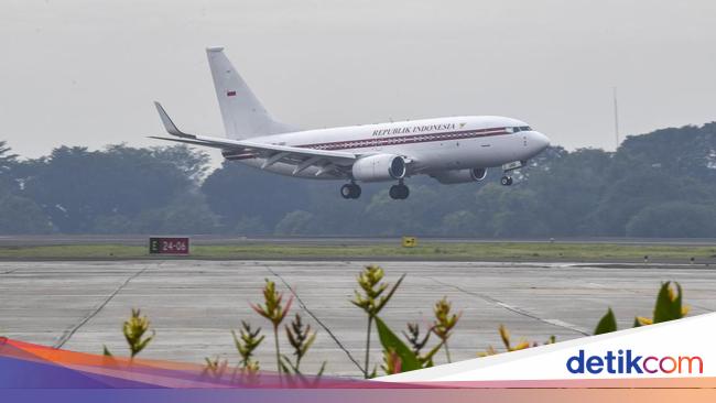 The new appearance of the presidential aircraft