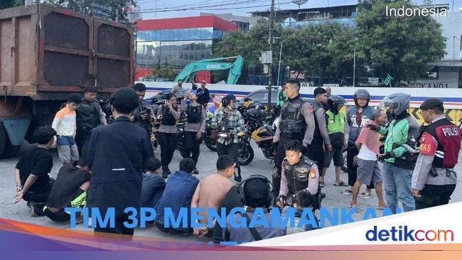 Police arrested ten youths who were confiscated in North Jakarta, Celurit to Molotov