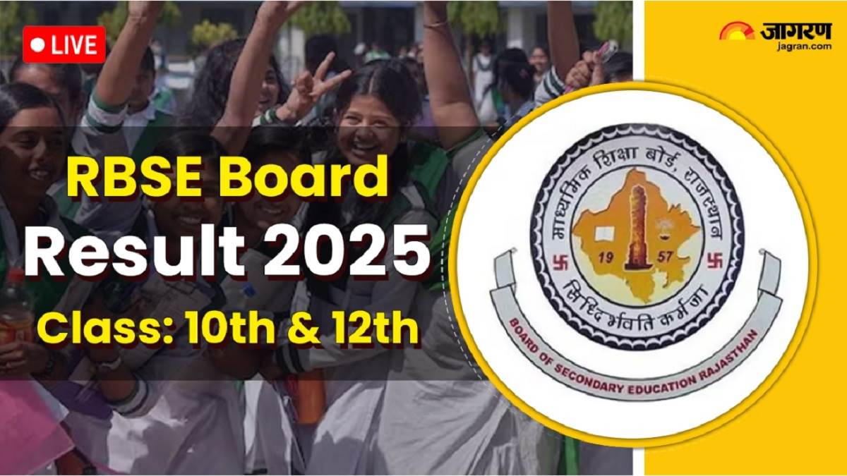 RBSE Council Result 2025 Live Rajasthan Board 10th 12th result in dates can soon be held in the exempt results – Rajasthan Board 10th 12 Results 2025 Live Updates: RBSE High School Intermediate Results Soon Rajeduboard.Rajasthan.gov.in