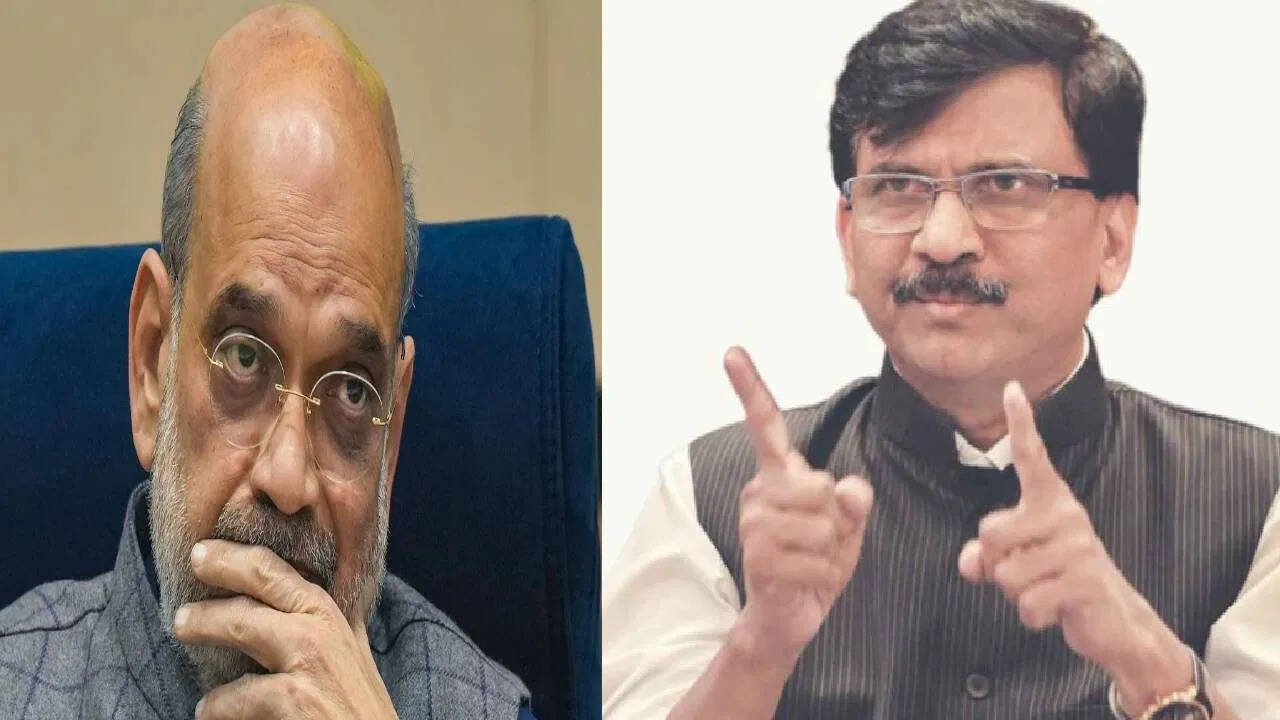 Arrest me and take revenge … Why did Raut get angry while calling Amit Shah, what was the conversation