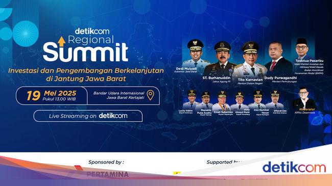 Tambourine do you have? West Java Wargi should look at the Detikcom Regional Summit!
