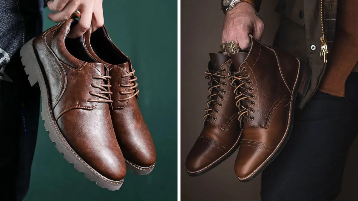 Best leather shoes for men: stylish and durable choices