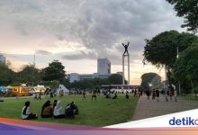 5 Parks in Jakarta open 24 hours, residents of Wanti over waste safety