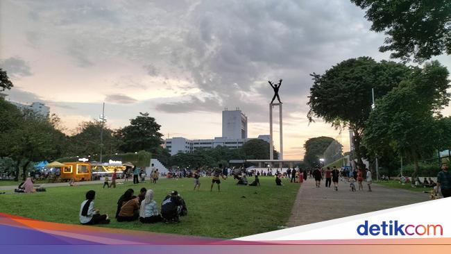 5 Parks in Jakarta open 24 hours, residents of Wanti over waste safety