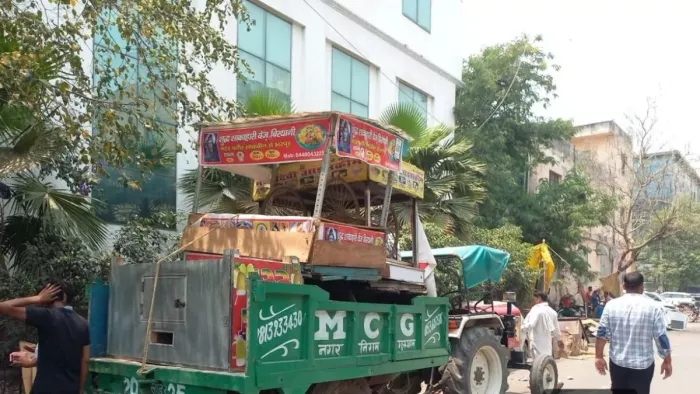 Delhi News: Anti -Native Campaign on Arindo Marg, 761 Challans Cut – Aurobindo Marg Anti Encrachment Drive 761 Challans issued