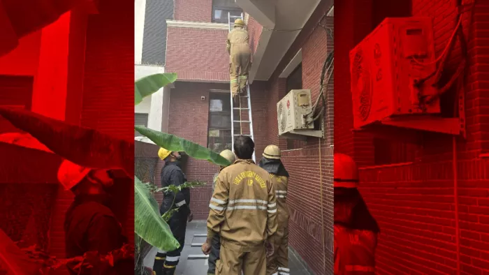 NEIDA FIRE NEWS: Brand of short circuit within the AC in the architect’s Kothi, two fire trucks found control – NCR NEIDA FIRE AC SHORT CIRCUIT Sparks Blaze in Architects Home