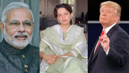 Kangana Ranaut commented on Trump and Premier Modi, who later posted Delete, the leader of Congress