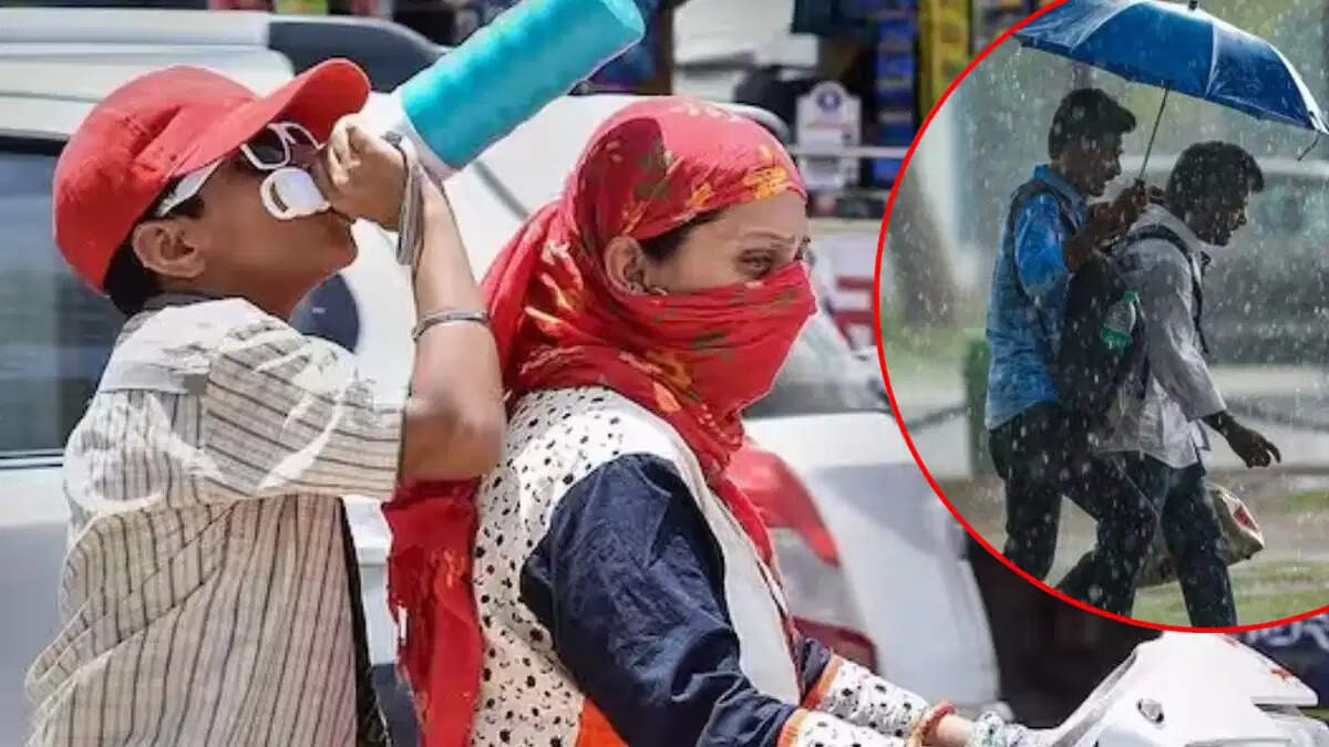 Oh God! The burning land, the air sky … when people of Delhi get relief from heat and heat