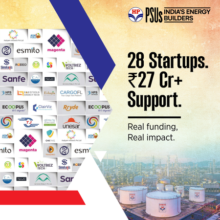 HPCL invests Rs 27 crore in 28 Startups: Minister of Union