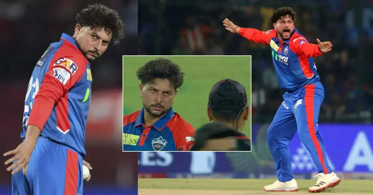 Kuldeep Yadav threatened the referee not to give out? Ruckus again on the middle ground