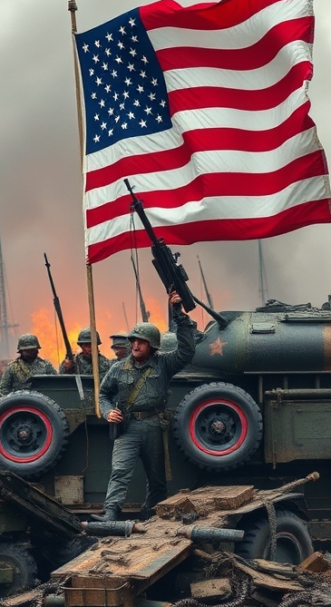 8 wars, which never won America