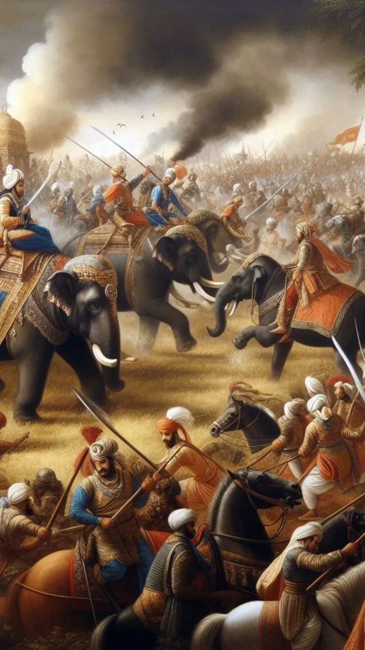10 Fel War, in which Mughals wins