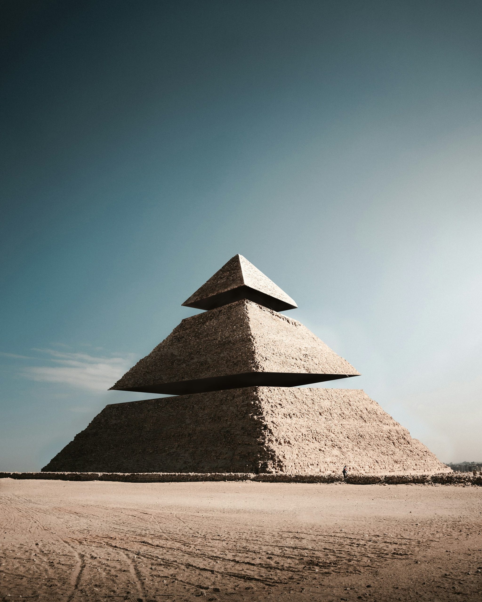 In which country are the most pyramids?