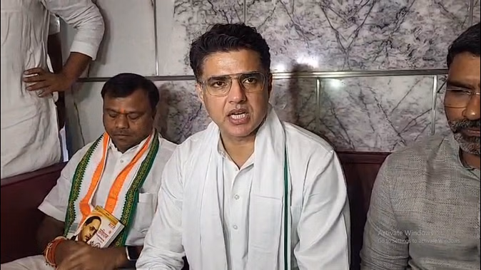On the visit of the Premier Modi, the pilot said: If you come to Rajasthan, you are going to make a big announcement, the speech will not work