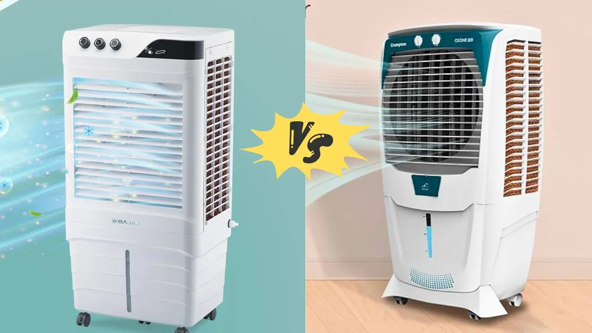 Bajaj vs. Crompton Room Cooler: What provides a better airflow? (May 2025)