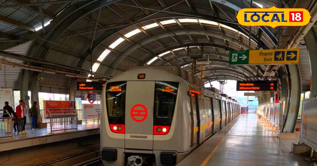 Metro is seen in Patna after 75 days, this is the route, so far the station has been so ready