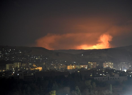 Israel attacked military bases in Syrian coastal provinces