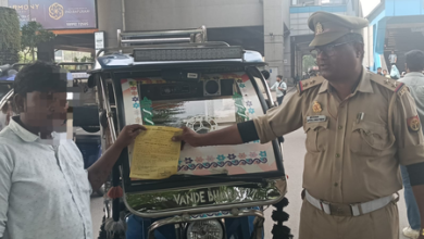 NEIDA: Strict campaign over violation of traffic rules, 6576 invoices, 33 vehicle sewn