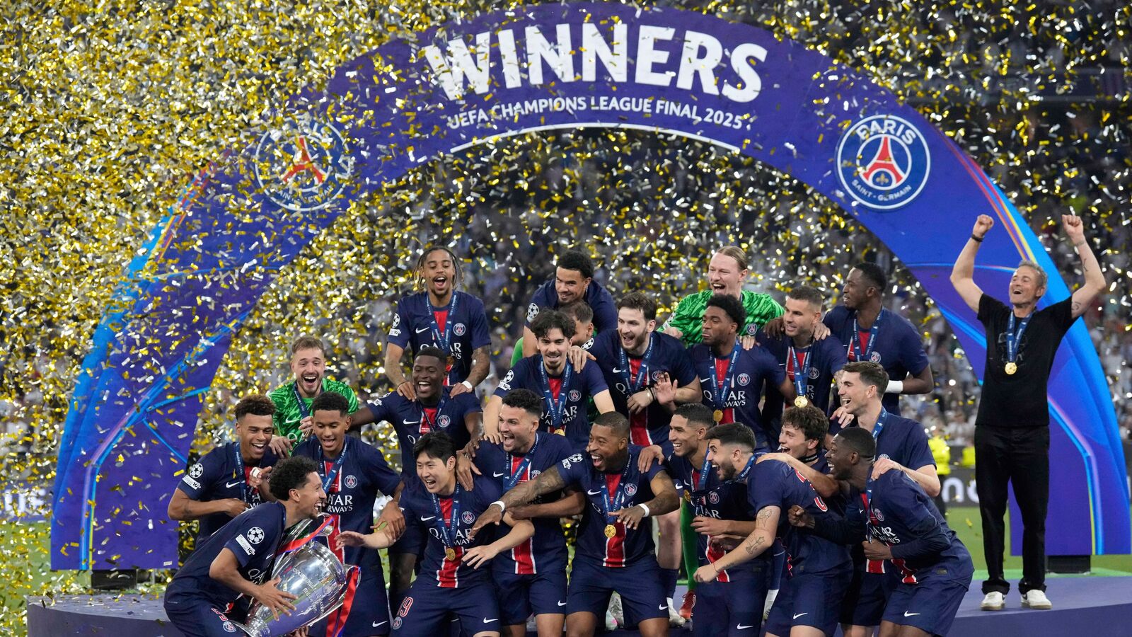 PSG Scripture History with a record 5-0 record over Inter Milan, claims the first Champions League title and Treble | Mint