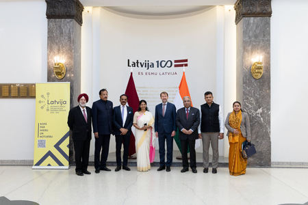 ‘Nuclear threats will not weaken the determination of India’, the Al -Party delegation in Latvia spoke firmly
