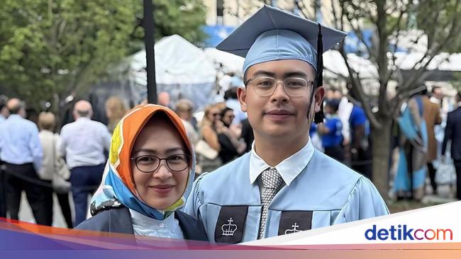 Airin’s oldest son won an MBA title at the University of Columbia