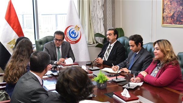 وزير-الصحة-يبحث-مع-مع-ممثل-اليونيسيف-تعزيز-التعاون-في-الرعاية-الصحية