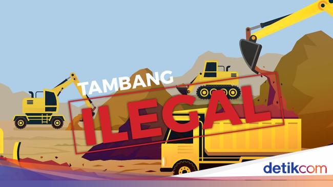 The ESDM office is noted that there are 176 illegal mines in the West -Java