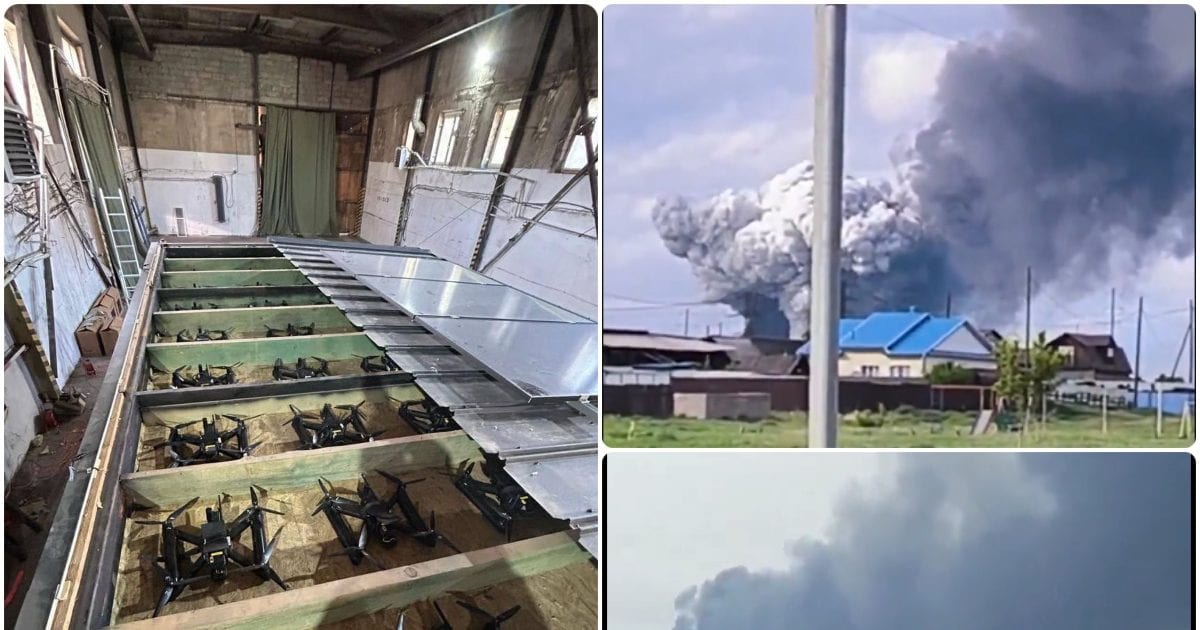 How is the devastation on Russia’s 5 air base? Putin’s country trembled with 117 drones of Ukraine