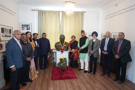 ‘Operation Sindoor’ Outreach Team visited Ambedkar Museum in London