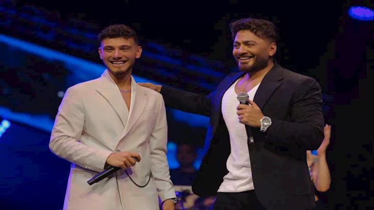 بحضور أبطال “ريستارت” .. تامر حسني ينشر صورًا من حفله الغنائي في دبي – ryan