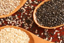 Eat sesame dishes for sharp mind