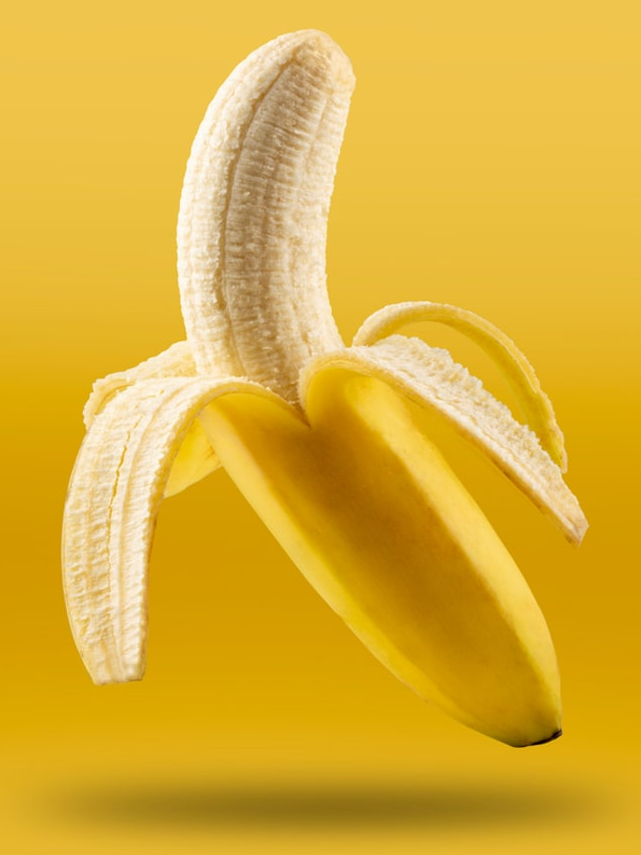 Banana that is not cooked with chemicals, identify so