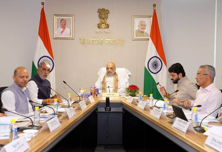 Review Meeting of Food Storage Scheme held chaired by AMIT Shah