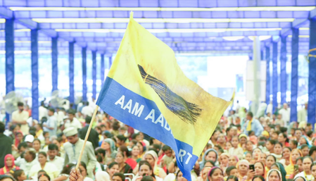 Delhi: Aam Aadmi -Party dominated the election of the MCD section, captured four zones