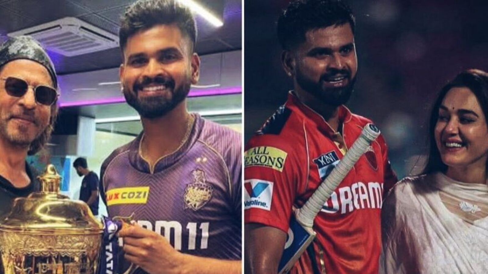 Feather-aaara in IPL: Shreyas Iyer’s Bollywood Connection Sparks Viral Memes; First it was Shah Rukh Khan, now Preity Zinta | Mint