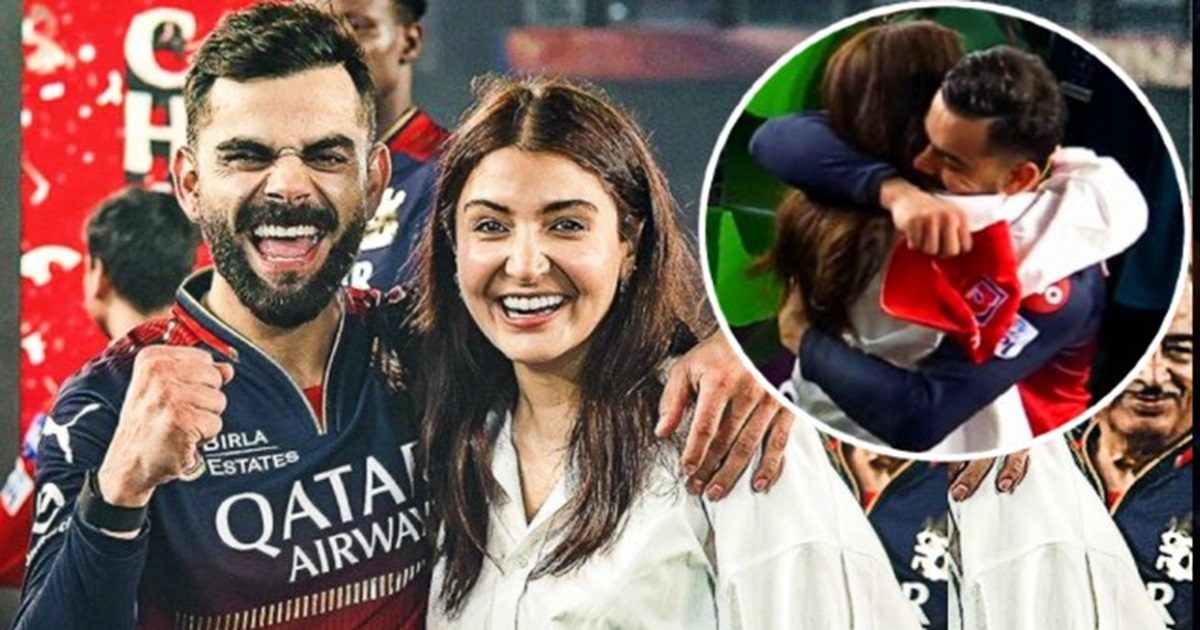 What got Virat Kohli from Anushka Sharma run away after winning the final