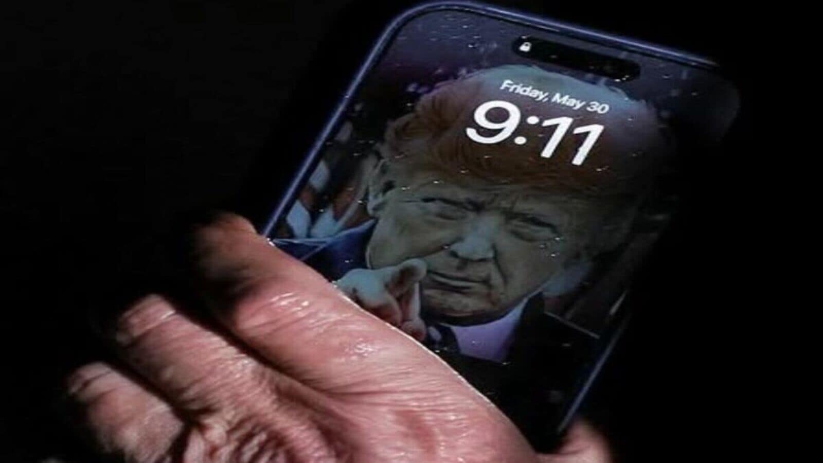 Donald Trump’s iPhone Lock -Screen Spark Viral Reactions Online: ‘His Narcism at Full Show’ | Today news