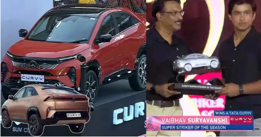 Not even a driver’s license and the bright Tata Curvv car, the big star kept staring