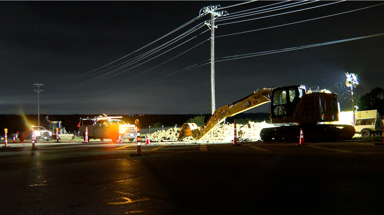 Repairs Completed Afplet Sewer Main Colopse – NBC 5 DALAS-FORT WOUTH – ryan