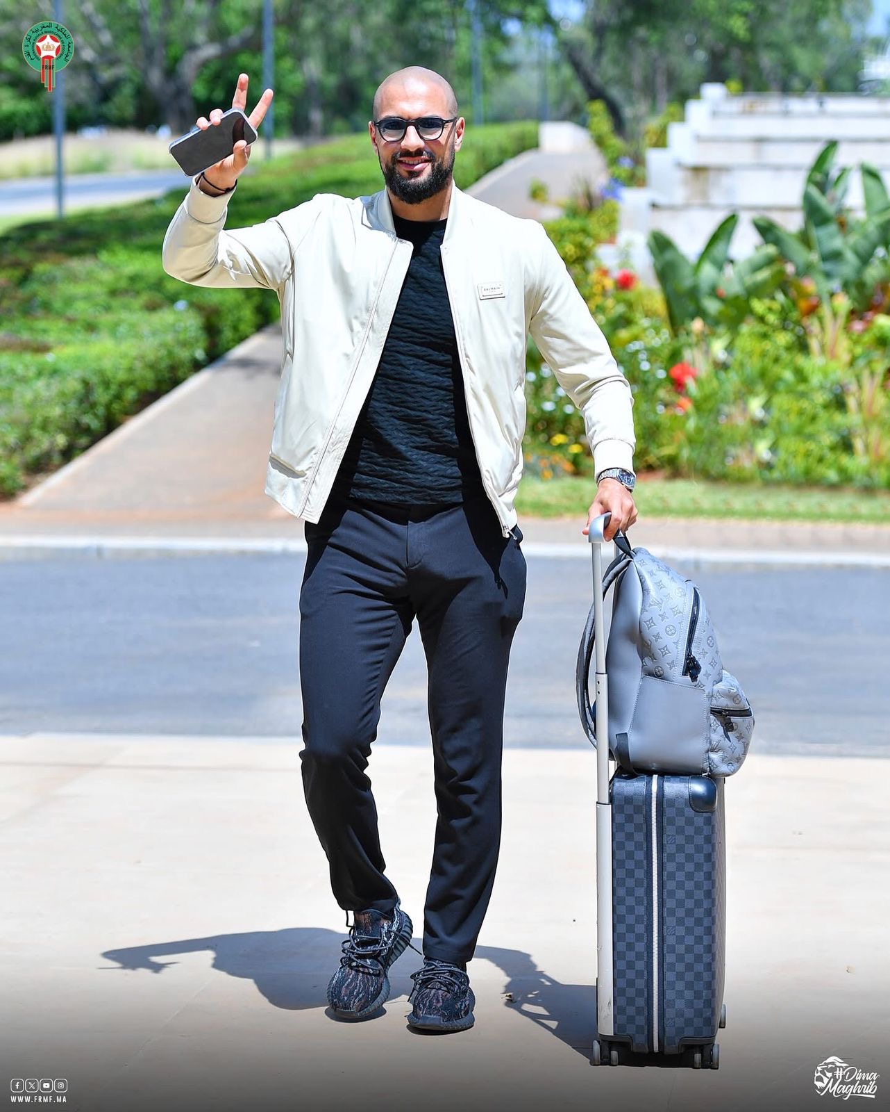 صور. ب ب «حطات» فاخرة… عناصر المنتخب يصلون إلى مركب محمد السادس في سلا – ryan