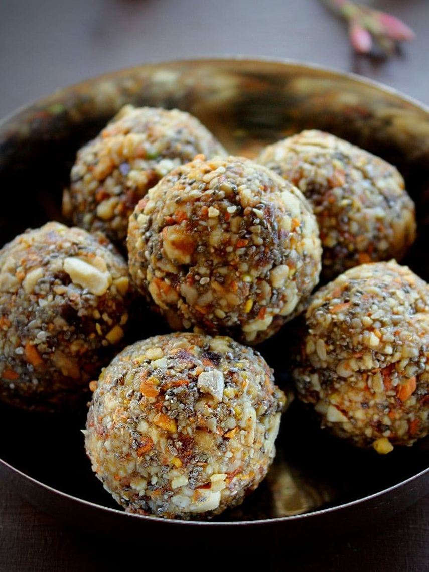 Make tasty Ladoos with dry fruit