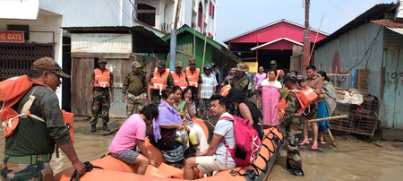 Improvement in the flood situation in Assam and other northeastern states, the number of dead increased to 48