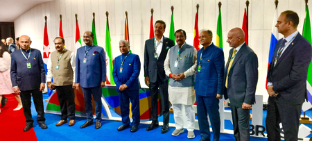To discuss Birla’s strong development on Brics parliamentary platform