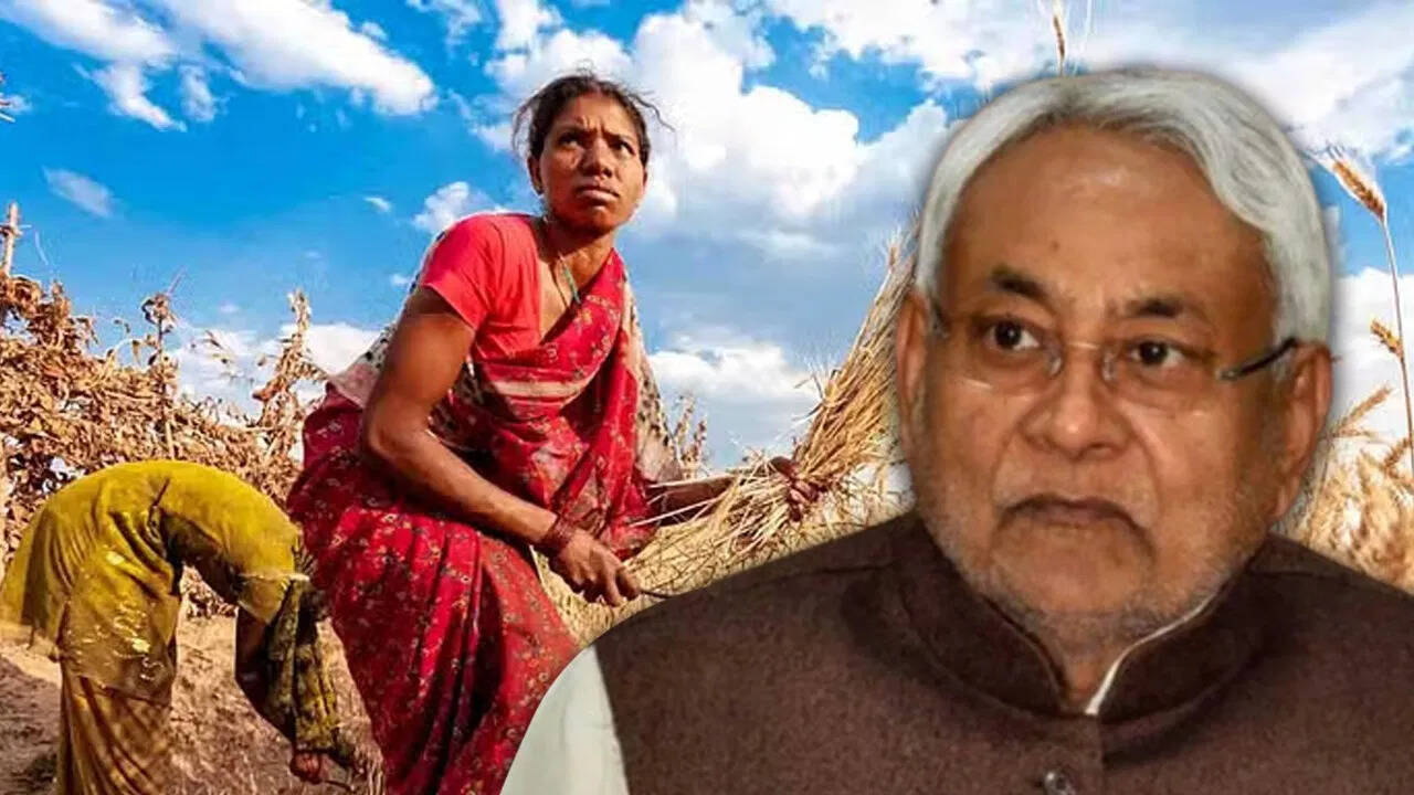 Women farmers in Bihar promise to make agriculture profitable show a large number of women in the Head Minister of the Main Minister