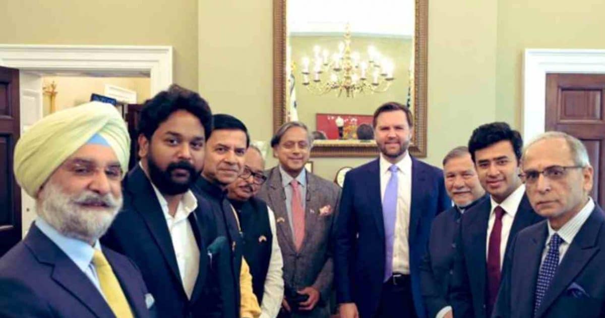 Tharoor opened all party delegation from JD Vance, Tharoor, every lie of Pakistan