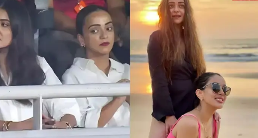 Who is seen with Anushka Sharma in every game of IPL 2025? What is connection to nikhil sosal