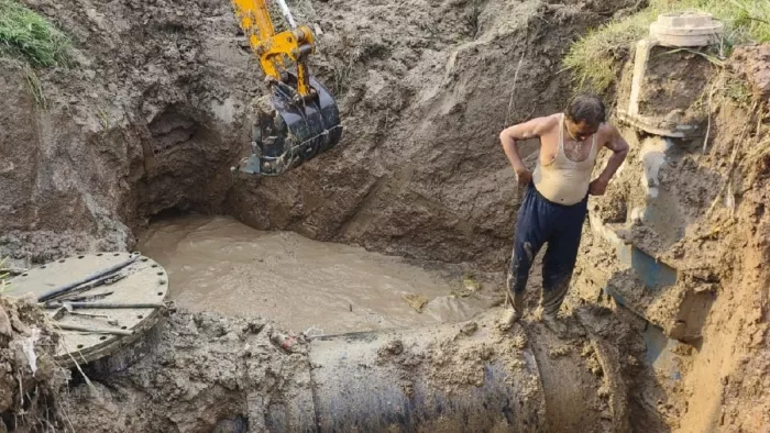 Sonipat News: With the leakage of the pipeline, water will come to this sectors of Sonepat at the same time – Ncr Sonipat News Water Supply which is disrupted in Sector 14 and 15 due to the leakage of the pipeline