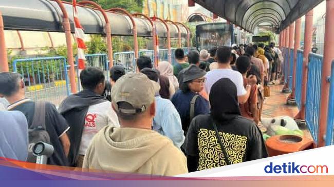 Transjabodetabek’s rope to Alsut to Bogor cutting in block m terminal