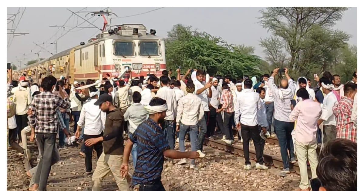 Gurjar -Agitation Live: The Agitators Empty Railway Tracks, Evil on this