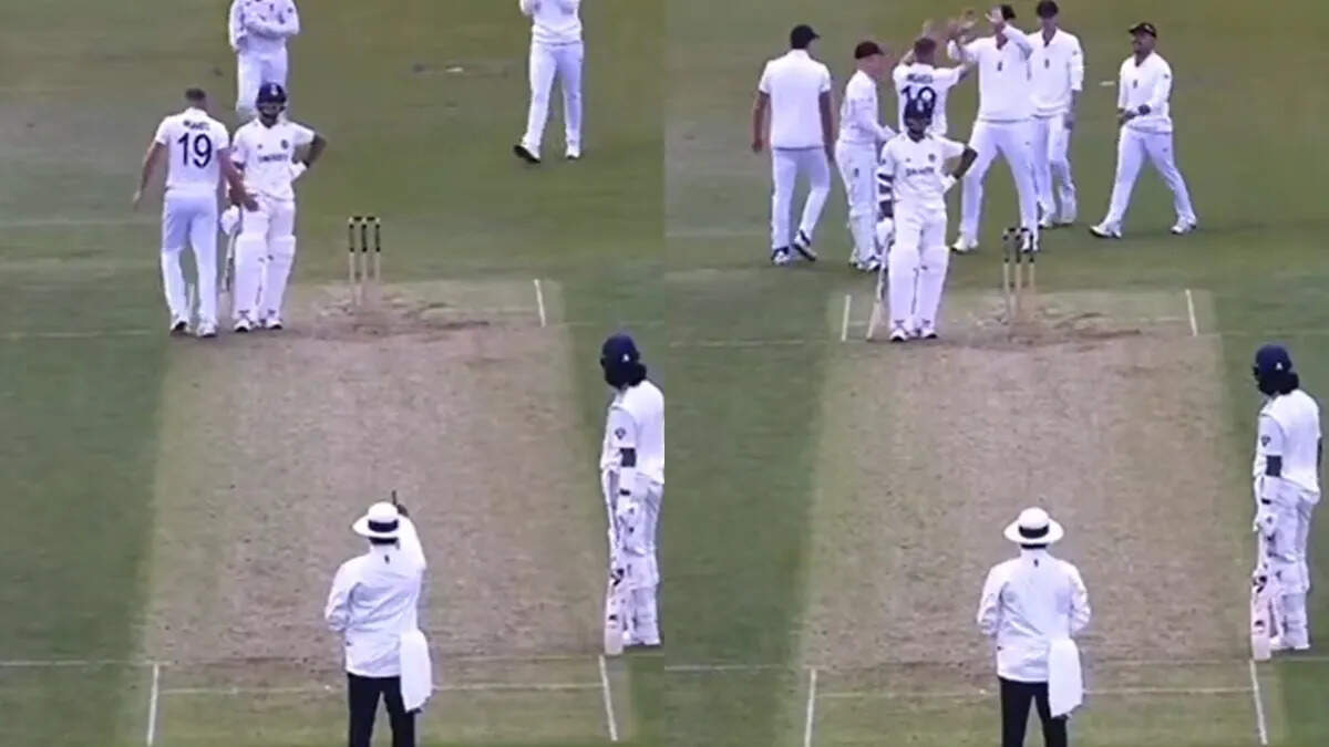 Yashasvi Jaiswal showed anger about the decision of the referee, the pavilion did not return after being handed out, see video